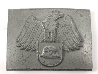 Koppelschloss Stahlhelmbund, Eisen lackiert