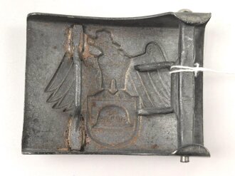 Koppelschloss Stahlhelmbund, Eisen lackiert