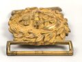 Kaiserliche Marine Schärpenschloß für Offiziere 1902 bis 1918, Messing halbhohl geprägt, 60mm, mit gegenhalt
