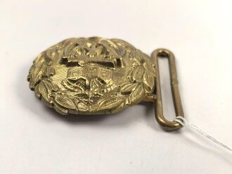 Kaiserliche Marine, Schloß zum Dolchkoppel 1902 bis 1918, Messing 40mm