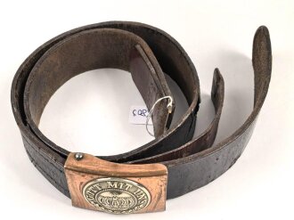 Preußen, Koppel für Mannschaften in der Ausführung ab 1895, getragenes Stück, Gesamtlänge 89cm