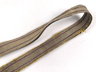 Mecklenburg, Portepee zum Beamtendegen. getragenes...