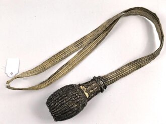 Bayern, Portepee zum Beamtendegen. getragenes Stück