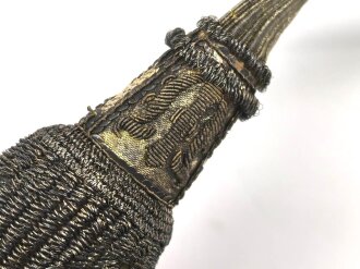 Bayern, Portepee zum Beamtendegen. getragenes Stück