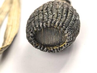 Bayern, Portepee zum Beamtendegen. getragenes Stück