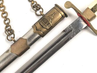 Bulgarien, Dolch für Offiziere des Heeres M51. Getragenes Stück in gutem Gesamtzustand