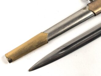 Bulgarien, Dolch für Offiziere des Heeres M51. Getragenes Stück in gutem Gesamtzustand