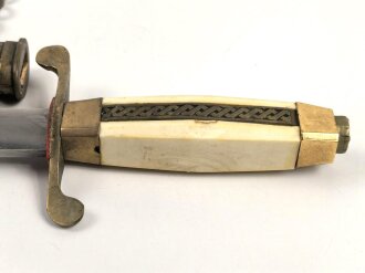 Bulgarien, Dolch für Offiziere des Heeres M51. Getragenes Stück in gutem Gesamtzustand