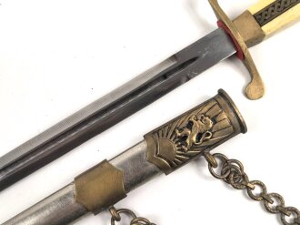 Bulgarien, Dolch für Offiziere des Heeres M51. Getragenes Stück in gutem Gesamtzustand