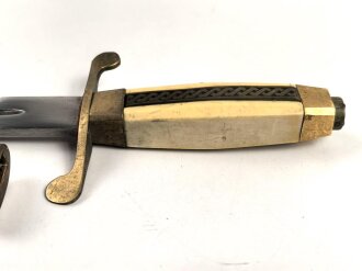 Bulgarien, Dolch für Offiziere des Heeres M51. Getragenes Stück in gutem Gesamtzustand