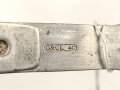 Gabel / Löffel Kombination Wehrmacht aus Aluminium. Gereinigtes Stück, datiert 1940