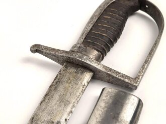 Säbel für berittene, Vor längerer Zeit gereinigtes Stück ohne jegliche Markierungen. Für mich nicht näher zuzuordnen,  bei einer Sammlungsauflösung in Österreich gekauft.