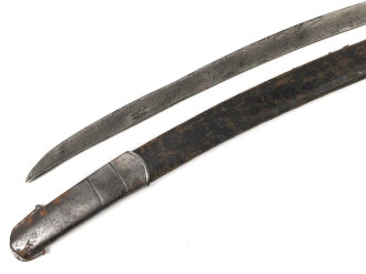 Säbel für berittene, Vor längerer Zeit gereinigtes Stück ohne jegliche Markierungen. Für mich nicht näher zuzuordnen,  bei einer Sammlungsauflösung in Österreich gekauft.