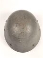 Tschechoslowakei , Stahlhelm Wz32 in gutem Zustand , eher unübliche Lackierung