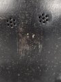 Feuerwehr III.Reich, Stahlhelm Originallack. Ungereinigtes Stück, die Embleme entfernt