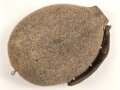 Filzbezug für eine Feldflasche der Wehrmacht, gebraucht