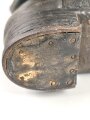 Paar schwere Stiefel für Mannschaften. Unvorschriftsmäßige Ausführung, evtl. für andere Armee ? Ingereinigt, Sohlnelänge 31cm