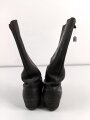 Paar schwere Stiefel für Mannschaften. Unvorschriftsmäßige Ausführung, evtl. für andere Armee ? Ingereinigt, Sohlnelänge 31cm