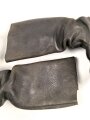 Paar schwere Stiefel für Mannschaften. Unvorschriftsmäßige Ausführung, evtl. für andere Armee ? Ingereinigt, Sohlnelänge 31cm