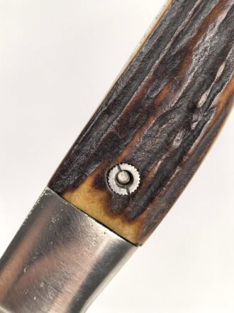 Reichsarbeitsdienst, Hauer für Mannschaften und Unterführer. Hersteller Julius Krebs Solingen. Überarbeitetes Stück, die Schrauben an der Scheide neuzeitlich ergänzt