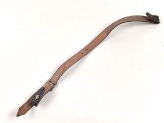 Kinnriemen für einen Stahlhelm der Wehrmacht. Für Modell 1940 und 1942. Guter Zustand, datiert 1944