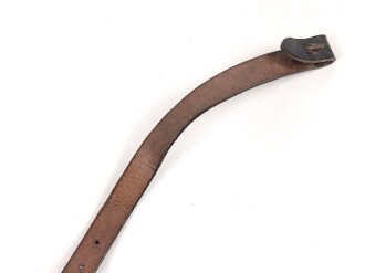 Kinnriemen für einen Stahlhelm der Wehrmacht. Für Modell 1940 und 1942. Guter Zustand, datiert 1944