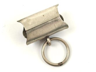 Mittlerer Scheidenbeschlag für eine Blankwaffe. Höhe 31,7mm, Breite  innen gemessen 17mm