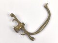 Ersatzteil für eine Blankwaffe. Messing, Gesamthöhe 143mm, unterer Absatz aussen gemessen 13 x 16mm