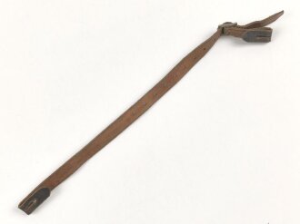 Stahlhelm Kinnriemen Wehrmacht, neuzeitliche Fertigung.