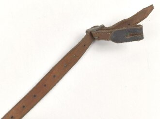 Stahlhelm Kinnriemen Wehrmacht, neuzeitliche Fertigung.