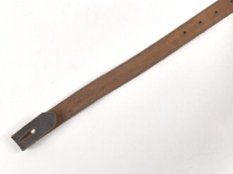 Stahlhelm Kinnriemen Wehrmacht, neuzeitliche Fertigung.