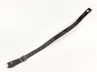 Stahlhelm Kinnriemen Wehrmacht, neuzeitliche Fertigung.