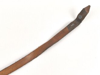 Stahlhelm Kinnriemen Wehrmacht, neuzeitliche Fertigung.