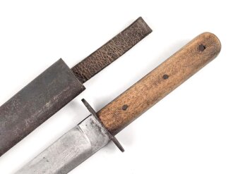 Österreich 1. Weltkrieg, Kampfmesser in gutem Gesamtzustand, ungereinigt