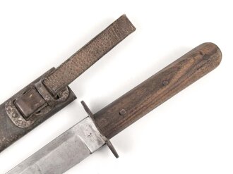 Österreich 1. Weltkrieg, Kampfmesser in gutem Gesamtzustand, ungereinigt