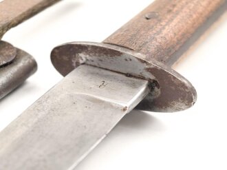 Österreich 1. Weltkrieg, Kampfmesser in gutem Gesamtzustand, ungereinigt