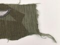 Luftwaffe Brustadler, original vernäht, ausgeschnitten aus einer Tarnfeldbluse für Angehörige der Felddivision.