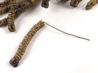 Kaiserreich, 34 Stück goldene Kantillen für Epauletten