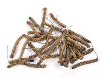 Kaiserreich, 34 Stück goldene Kantillen für Epauletten