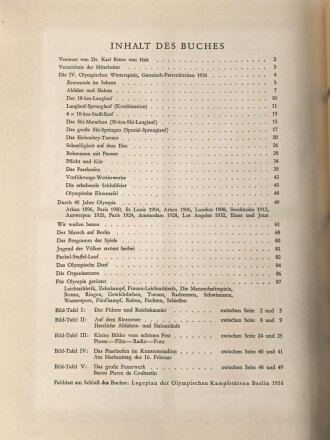 Sammelbilderalbum "Olympia 1936" - Band 1 Die Olympischen Spiele 1936 in Berlin und Garmisch-Partenkirchen, 127 Seiten, komplett, im Schutzumschlag
