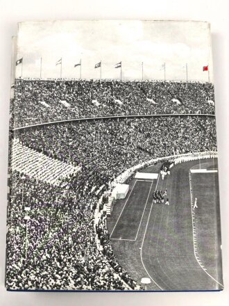Sammelbilderalbum "Olympia 1936" - Band 2 Die Olympischen Spiele 1936 in Berlin und Garmisch-Partenkirchen, 127 Seiten, komplett, im Schutzumschlag