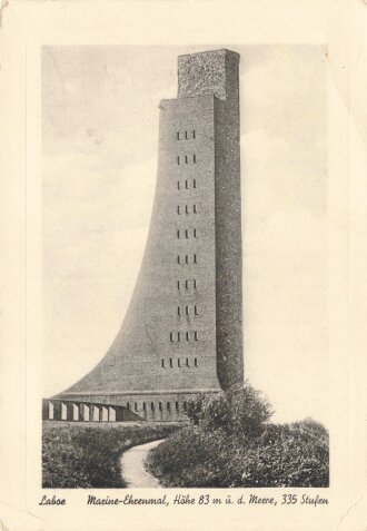 Ansichskarte "Laboe - Marine Ehrenmal"