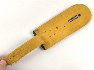 Preußen, einzelnes Schulterstück für einen Leutnant im Fuß Artillerie Regiment 24. Gesamtlänge 11,5cm