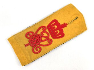 Preußen, einzelnes Schulterstück für Mannschaften im Grenadier Regiment Nr. 7. Gesamtlänge 14cm