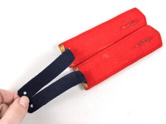 Deutsche Reichspost, Paar Schulterstücke in sehr gutem Zustand, Gesamtlänge je 12cm