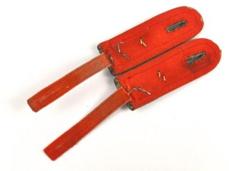 Deutsche Reichspost, Paar Schulterstücke, Gesamtlänge je 11,5cm