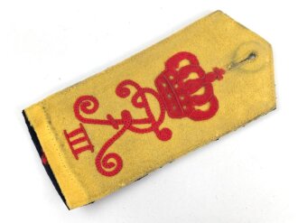 Preußen, einzelnes Schulterstück für Mannschaften im Grenadier Regiment Nr.2 . Gesamtlänge 14cm