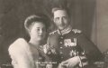 1. Weltkrieg, Ansichtskarte "Prinz August Wilhelm nebst Braut"