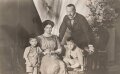 1. Weltkrieg, Ansichtskarte "Großherzog Ernst Ludwig von Hessen und bei Rhein mit seiner Familie"