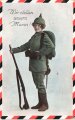 1. Weltkrieg, Ansichtskarte "Wir stellen unsern Mann!"